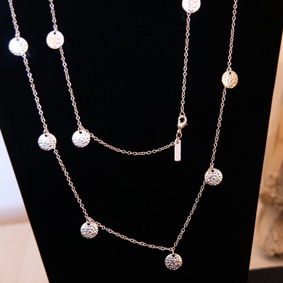 Daisy Fuentes Jewelry Daisy Fuentes Silver Tone Textured Disks